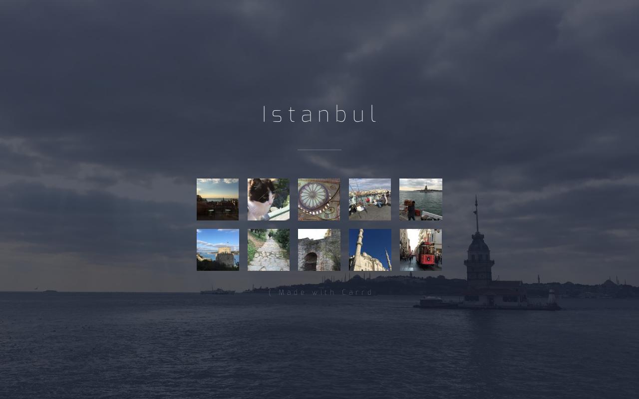 Carrd profile picture for @istanbul